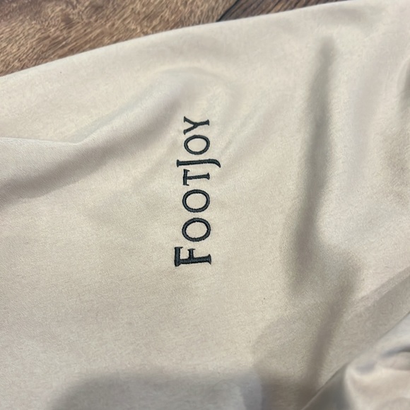 FootJoy tan windbreaker size large - Picture 7 of 8